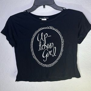 Double Zero Crop Top